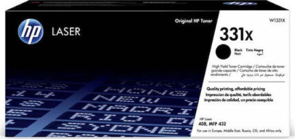 HP Toner 331X High Yield Black Schwarz (W1331X)