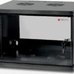 Techly Wall Rack Cabinet 19 6U D320 Black Assembled  I-CASE EL-1006B32