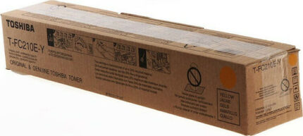 Toshiba Toner T-FC210EY TFC210EY Yellow Gelb (6AJ00000168) (6AJ00000271)