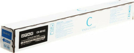 Utax Toner CK-8512 CK8512 Cyan (1T02RLCUT1)