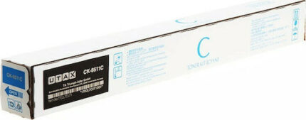 Utax Toner CK-8511 CK8511 Cyan (1T02L7CUT1) (1T02L7CUT0)