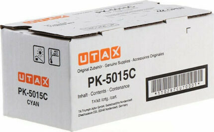 Utax Toner PK-5015C PK5015C Cyan (1T02R7CUT0)
