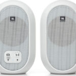JBL 104 Set-BT White - coaxial monitors with Bluetooth  white