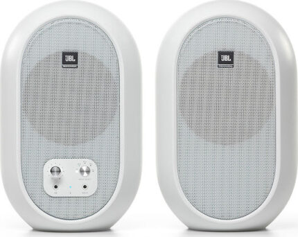 JBL 104 Set-BT White - coaxial monitors with Bluetooth  white