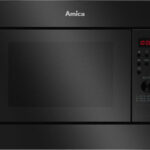 Amica AMGB20E2GB Built-in Microwave Oven with Grill 20lt Black