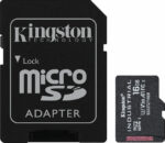 Kingston Technology 16GB microSDHC Industrial C10 A1 pSLC Card + SD Adapter