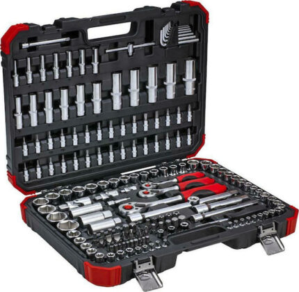 GEDORE red Socket Set 1/4  + 3/8  + 1/2  172-pieces