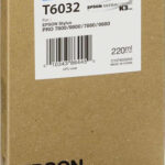 Epson ink cartridge cyan T 603  220 ml             T 6032