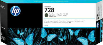 HP Ink No 728 HP728 HP 728 Matt Black Schwarz (F9J68A) 300ml