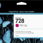 HP Ink No 728 HP728 HP 728 magenta (F9J66A) 130 ml