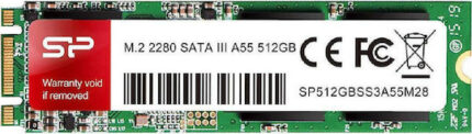 Silicon Power SP512GBSS3A55M28 internal solid state drive M.2 512 GB Serial ATA III SLC