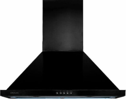 ΑΠΟΡΡΟΦΗΤΗΡΑΣ ΚΑΜΙΝΙ KOS HPC BLACK 90cm