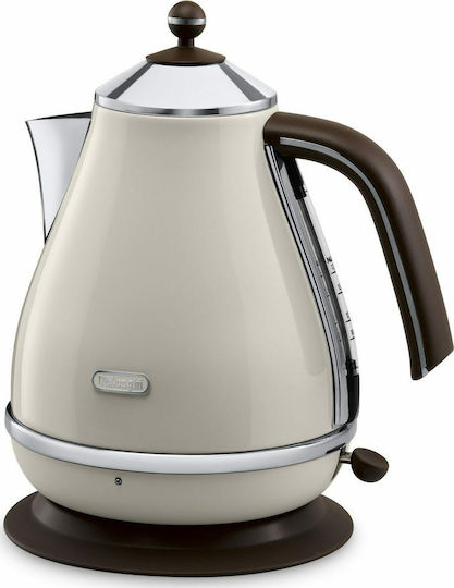 xlarge_20211109150848_delonghi_kbov_2001_bg_vrastiras_1_7lt_2000w.jpeg DeLonghi KBOV 2001.BG electric kettle 1.7 L Beige 2000 W - Image 1