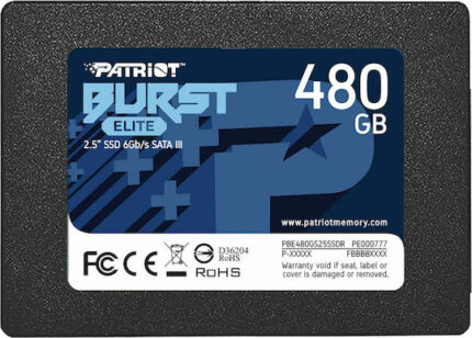 Patriot Memory BURST Elite 2.5  2.5  480 GB  Serial ATA III
