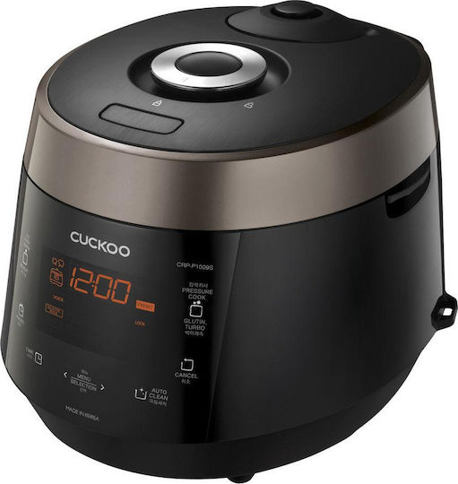 xlarge_20211119140053_rice_cooker_cuckoo_1_15kw_me_choritikotita_1_80lt_crp_p1009s.jpeg Cuckoo Rice Stove 1800ml with display black Schwarz CRP-P1009S CRPP1009S (CRP-P1009S) - Image 1