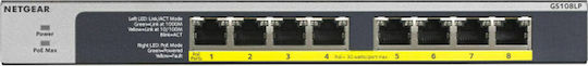 Netgear Switch GS108LP-100EUS GS108LP100EUS (GS108LP-100EUS) - Image 1