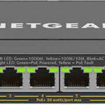 NetGear GS308EP Unmanaged L2 PoE+ Switch with 8 Gigabit (1Gbps) Ethernet Ports