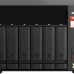 QNap TS-673A-8G NAS Tower with 6 slots for HDD/SSD and 2 Ethernet ports