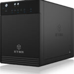 Icy Box Θήκη για 4 Σκληρούς Δίσκους 2.5" / 3.5" SATA III με σύνδεση USB 3.1 Type-C
