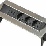 Brennenstuhl Indesk Power 3-way + 2x USB