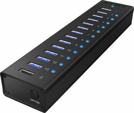 ICY BOX IB-AC6113 13-Port USB 3.0 Hub