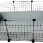 C&C Modular cage 3x2 110x75 cm guinea pig  hedgehog  silver grey
