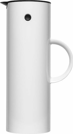 xlarge_20220107120358_stelton_em77_vacuum_jug_kanata_thermos_white_1lt.jpeg Stelton EM 77 thermal jug 1l white - Image 1