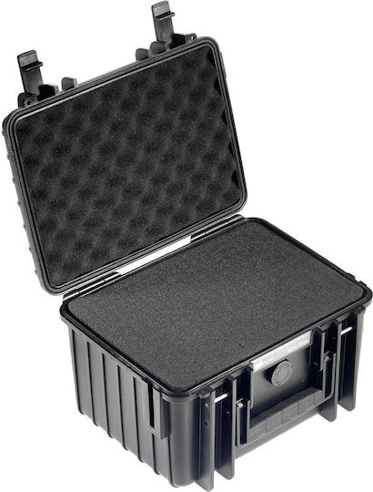 B&W Outdoor Case Type 2000 black with pre-cut foam insert - Image 1