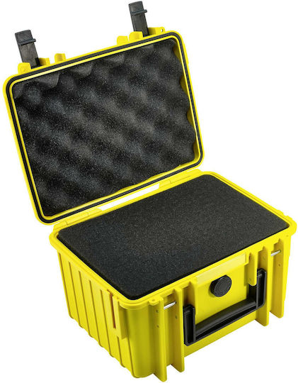 xlarge_20220111162046_b_w_international_type_2000_2000_y_si.jpeg B&W Outdoor Case Type 2000 yellow with foam insert - Image 1