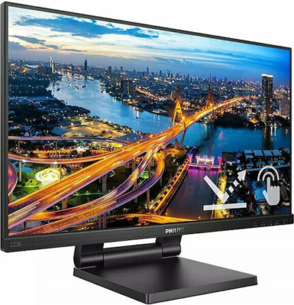 Philips 222B1TC IPS Monitor 21.5" FHD 1920x1080 with Response Time 4ms GTG