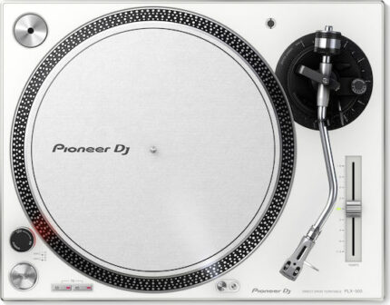 Pioneer PLX-500 Direct drive DJ turntable White