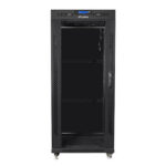 LANBERG FREE STANDING 19  RACK CABINET 27U 600x600 BLACK