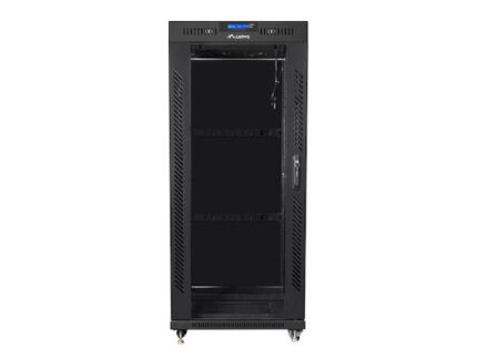LANBERG FREE STANDING 19  RACK CABINET 27U 600x600 BLACK