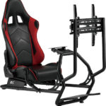 NanoRS RS160 Racing Simulator Stand 3 in 1 Simulation Cockpit Τιμονιέρας