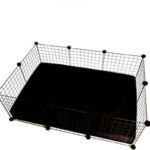 C&C Modular cage 3x2 110x75 cm guinea pig  hedgehog  black