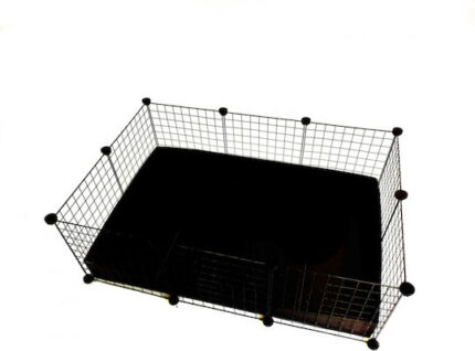 C&C Modular cage 3x2 110x75 cm guinea pig  hedgehog  black