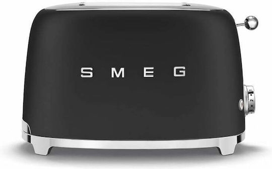 xlarge_20220308140608_smeg_tsf01blmeu_fryganiera_2_theseon_950w_mayri.jpeg SMEG TSF01BLMEU Toaster black matt - Image 1