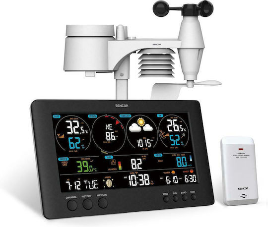 xlarge_20220323131121_sencor_asyrmatos_meteorologikos_stathmos_epagelmatikos_me_egchromi_othoni_lcd_kai_wi_fi_ft0123.jpeg Sencor SWS 12500 Wi-Fi Wireless Digital Weather Station Tabletop Black - Image 1