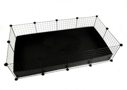 C&C Modular cage 4x2 145 x 75 cm black
