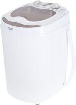 Adler AD 8055 washing machine Top-load 3 kg Cream  White