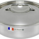 De Buyer Affinity Saucepot low with lid 24 cm