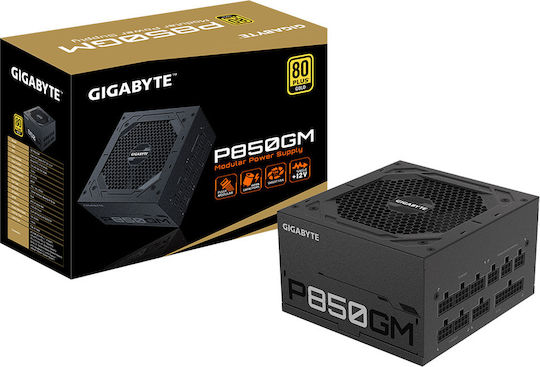 xlarge_20220511162124_gigabyte_p850gm_850w_trofodotiko_ypologisti_full_modular_80_plus_gold.jpeg Gigabyte P850GM power supply unit 850 W 20+4 pin ATX ATX Black - Image 1