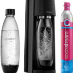 SodaStream Soda Maker Terra black Schwarz QC with CO2 & 1L PET bottle (1012811411)