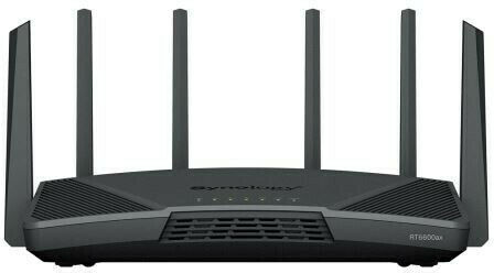 xlarge_20220627153204_synology_rt6600ax_asyrmato_router_wi_fi_6_me_5_thyres_gigabit_ethernet.jpeg Synology RT6600AX Wireless Router Wi‑Fi 6 with 4 Gigabit Ports - Image 1