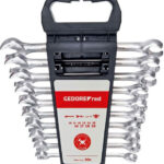 GEDORE red Combination Ratchet open-end Spanner 10-pieces