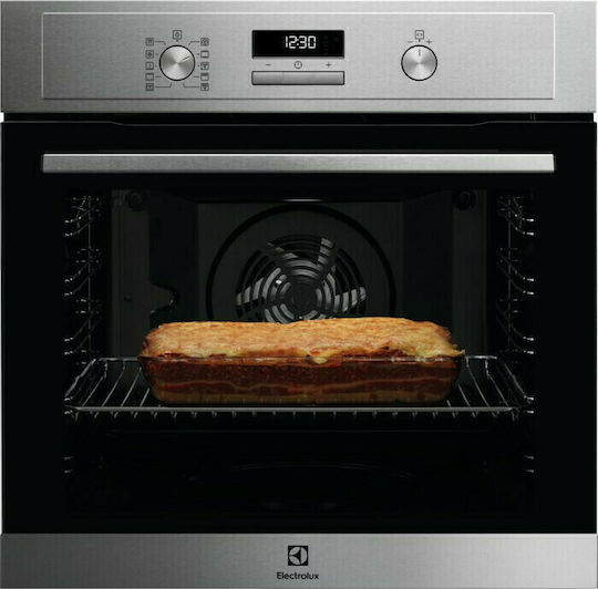 xlarge_20220812110438_electrolux_eof4p56x_fournos_ano_pagou_72lt_choris_esties_p59_4ek_inox.jpeg Electrolux Over Counter Oven 72lt W59.4cm. - Image 1