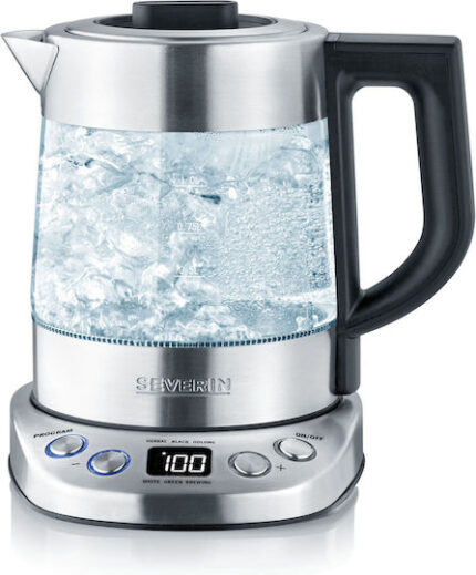 Severin WK 3473           1l Glass Tea / Kettle Deluxe Mini