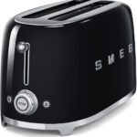SMEG Toaster (TSF02BLEU) black Schwarz