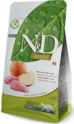 FARMINA N&D PRIME CAT WILD BOAR & APPLE ADULT - dry cat food - 5 kg