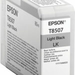 Epson ink cartridge light black T 850 80 ml               T 8507
